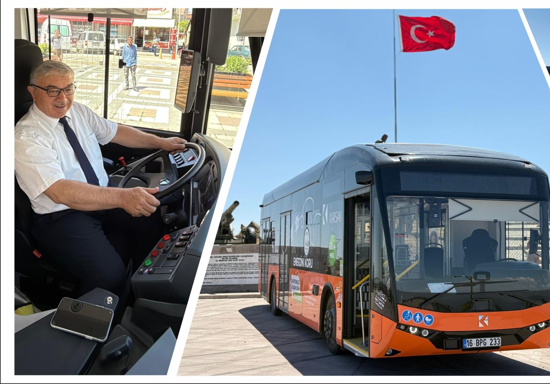 Yerli Otobüs Karsan, Şuhut’ta Sahneye Çıktı!